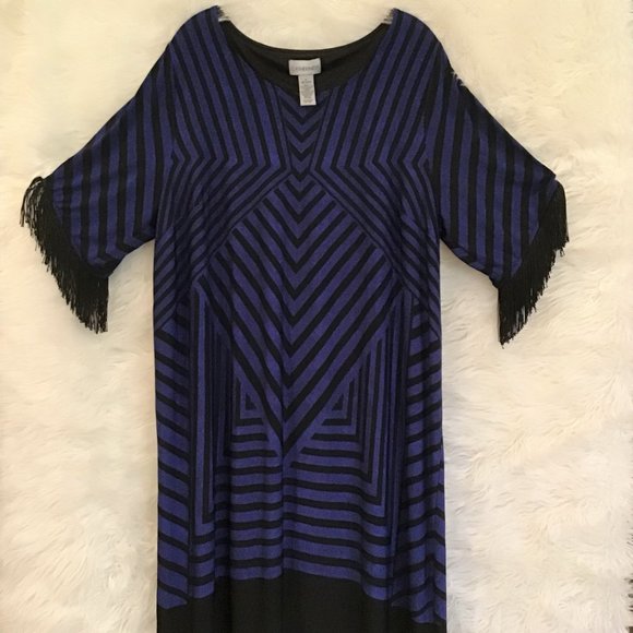 Catherines Dresses & Skirts - Catherines Chevron Print Shift Dress